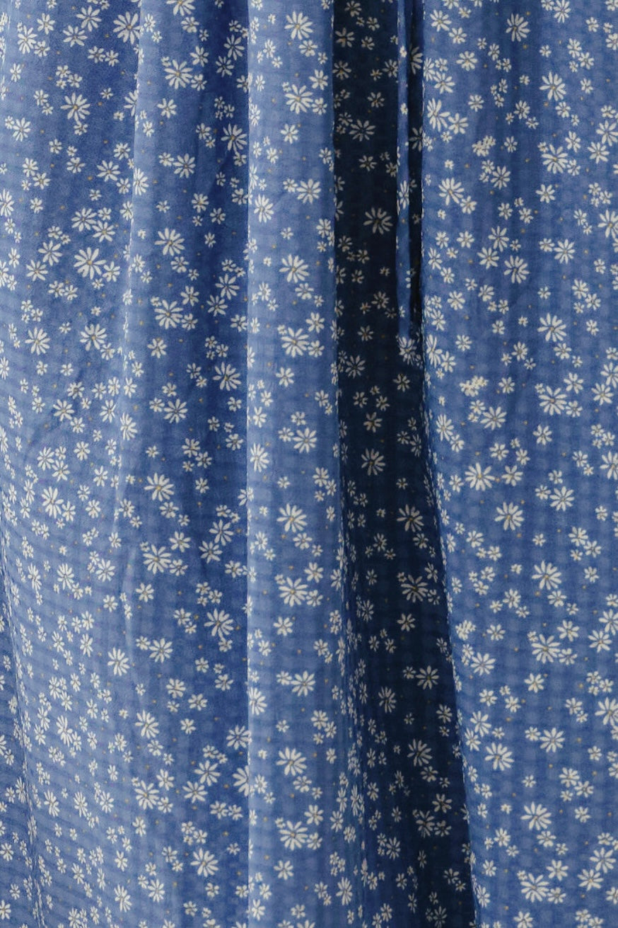 Lucy dress in Blue Daisy