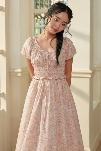 Margot dress in Wildflower Blush