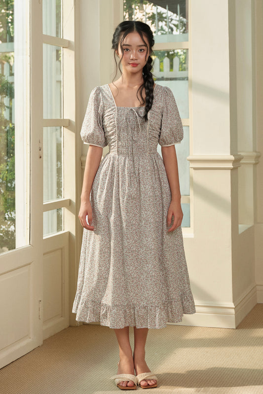 Millie dress in Morning Meadow