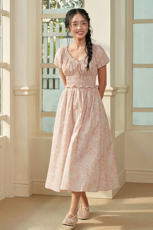 Margot dress in Wildflower Blush