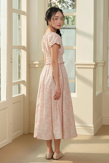 Margot dress in Wildflower Blush