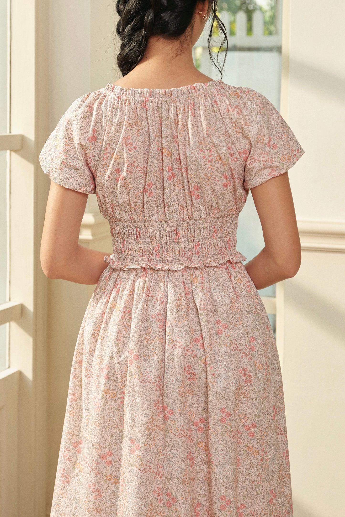 Margot dress in Wildflower Blush