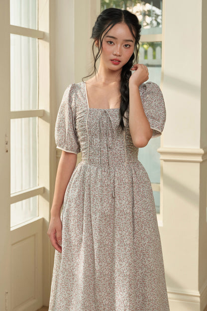 Millie dress in Morning Meadow