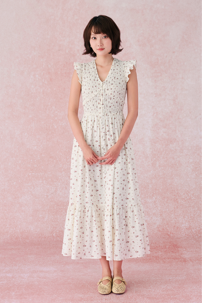 Claire dress in Rosebud