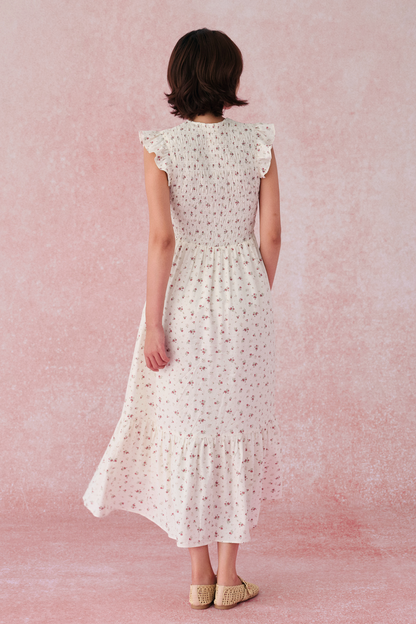 Claire dress in Rosebud
