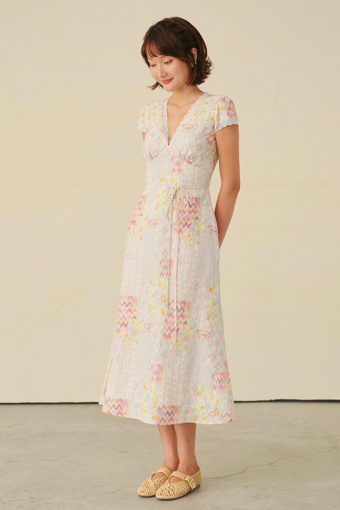 Perla dress in Secret Posy