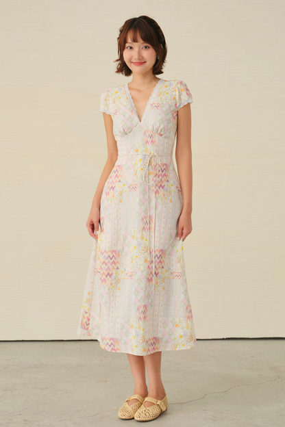 Perla dress in Secret Posy