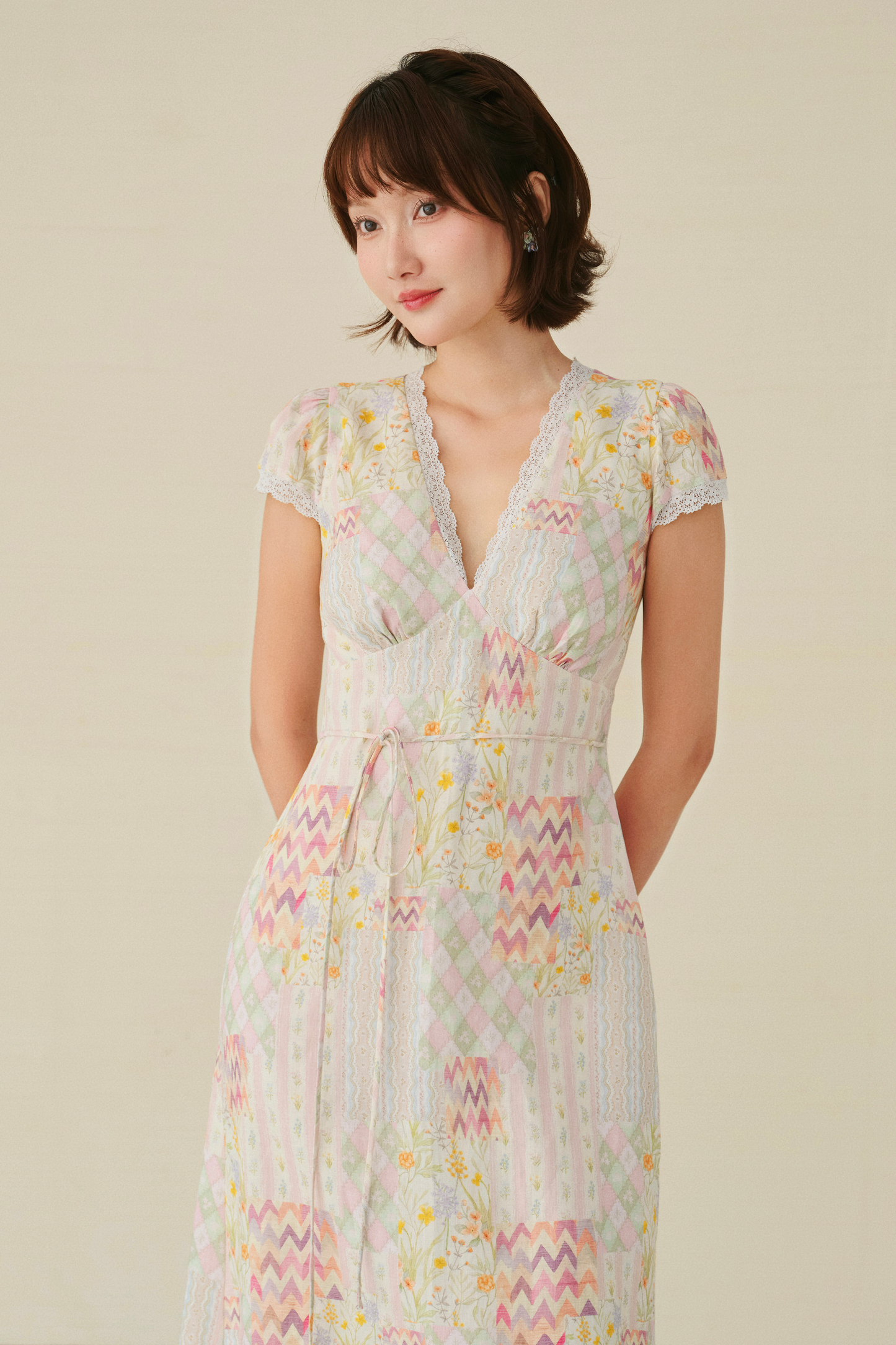 Perla dress in Secret Posy