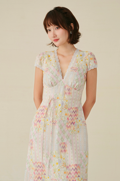 Perla dress in Secret Posy