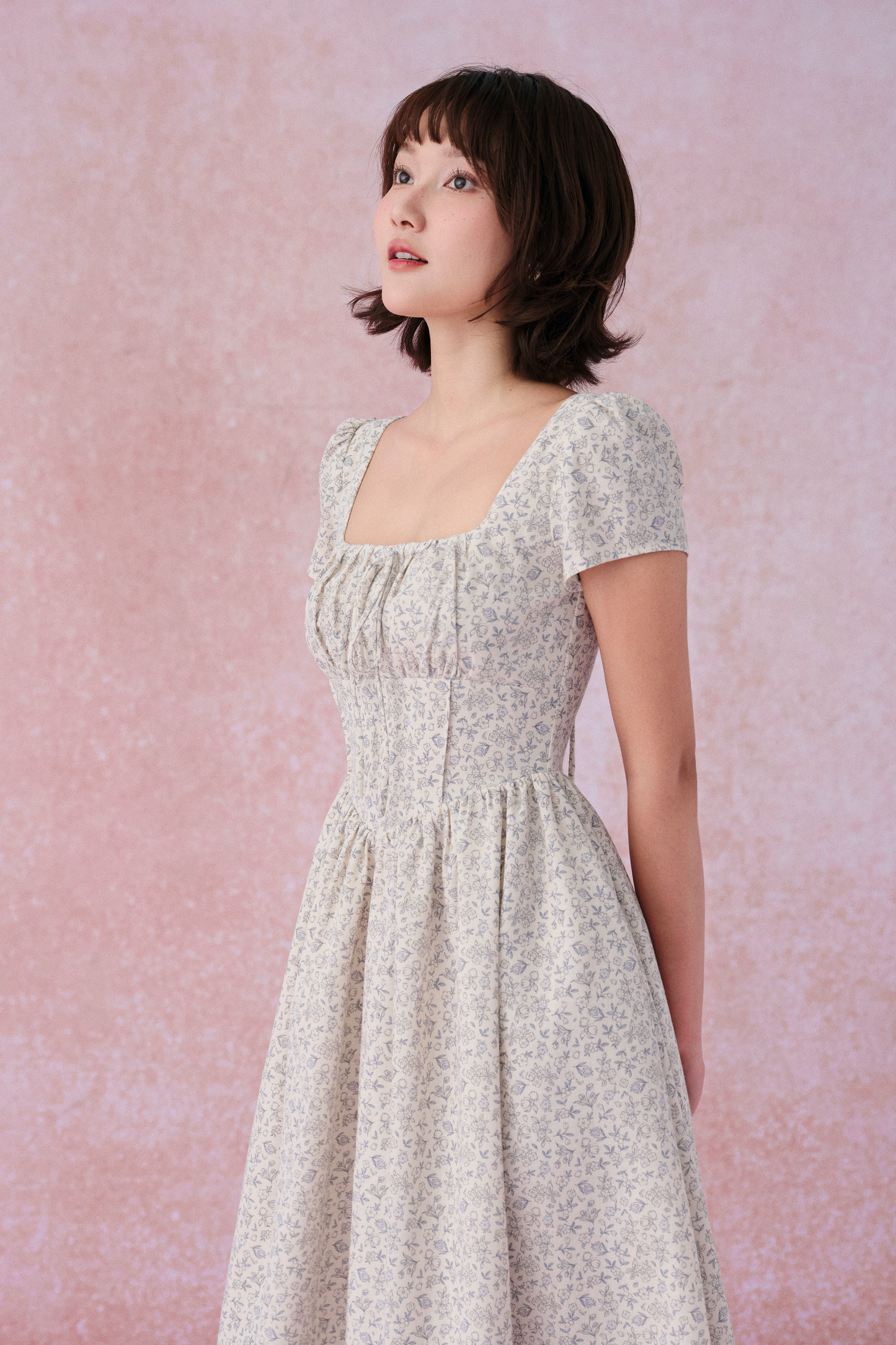 Hannah dress in Misty