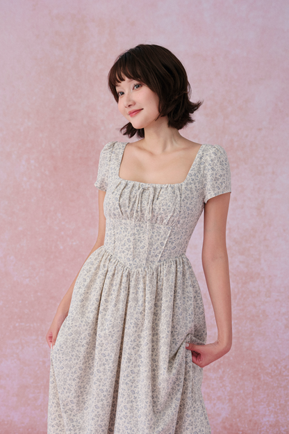 Hannah dress in Misty