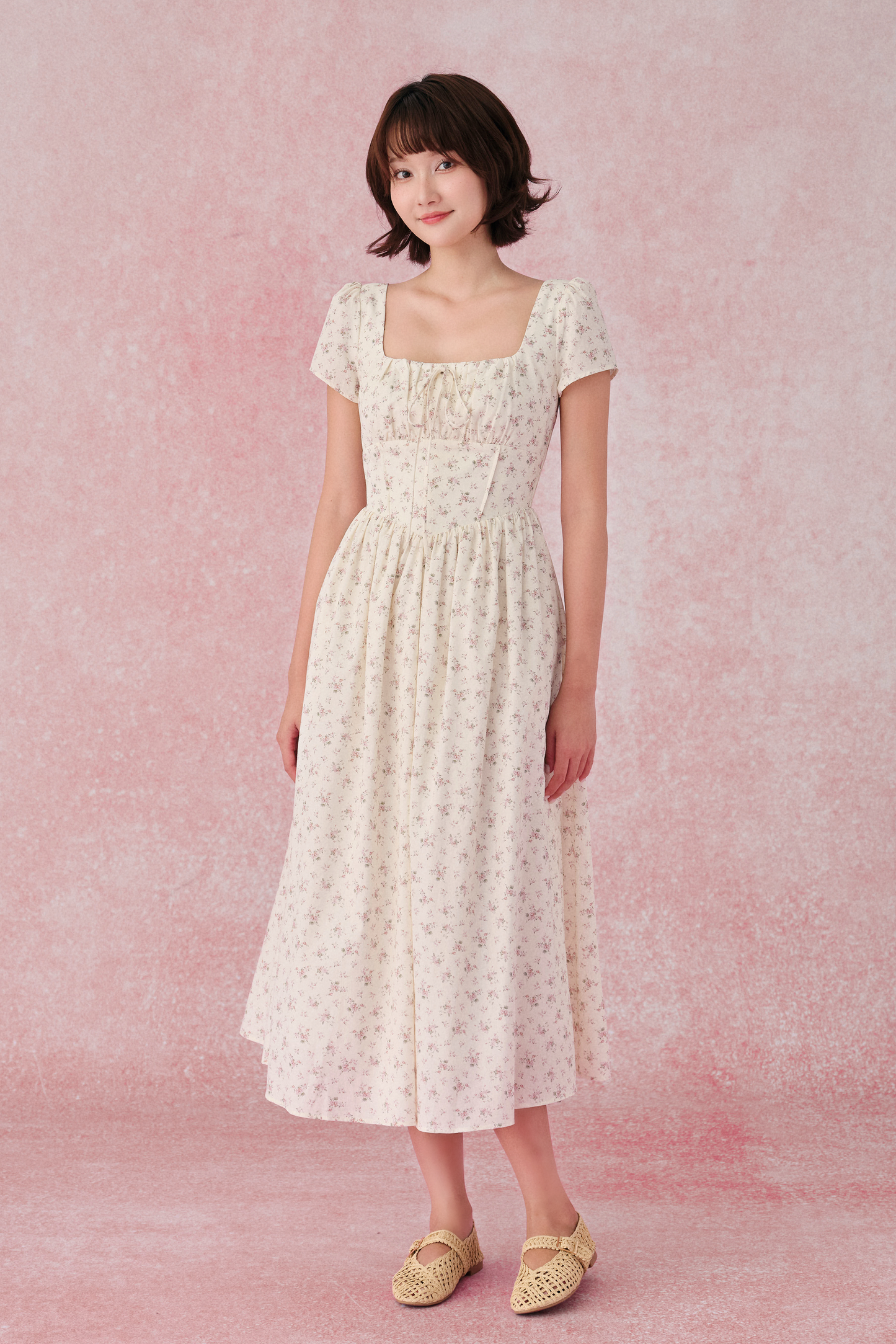 Hannah dress in Lilac Meadow