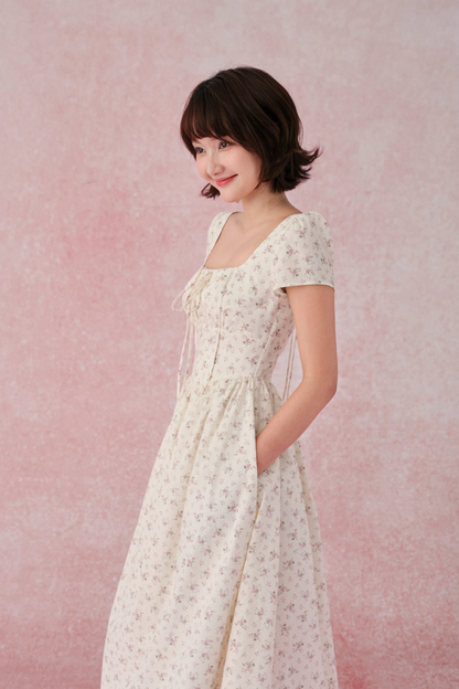 Hannah dress in Lilac Meadow