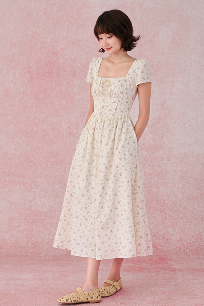 Hannah dress in Lilac Meadow
