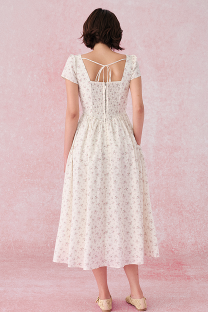 Hannah dress in Lilac Meadow