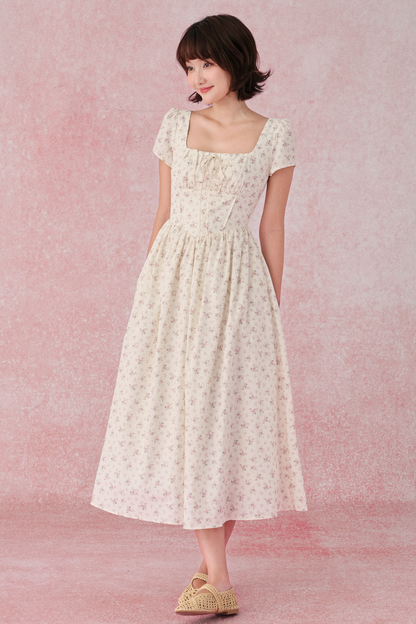 Hannah dress in Lilac Meadow