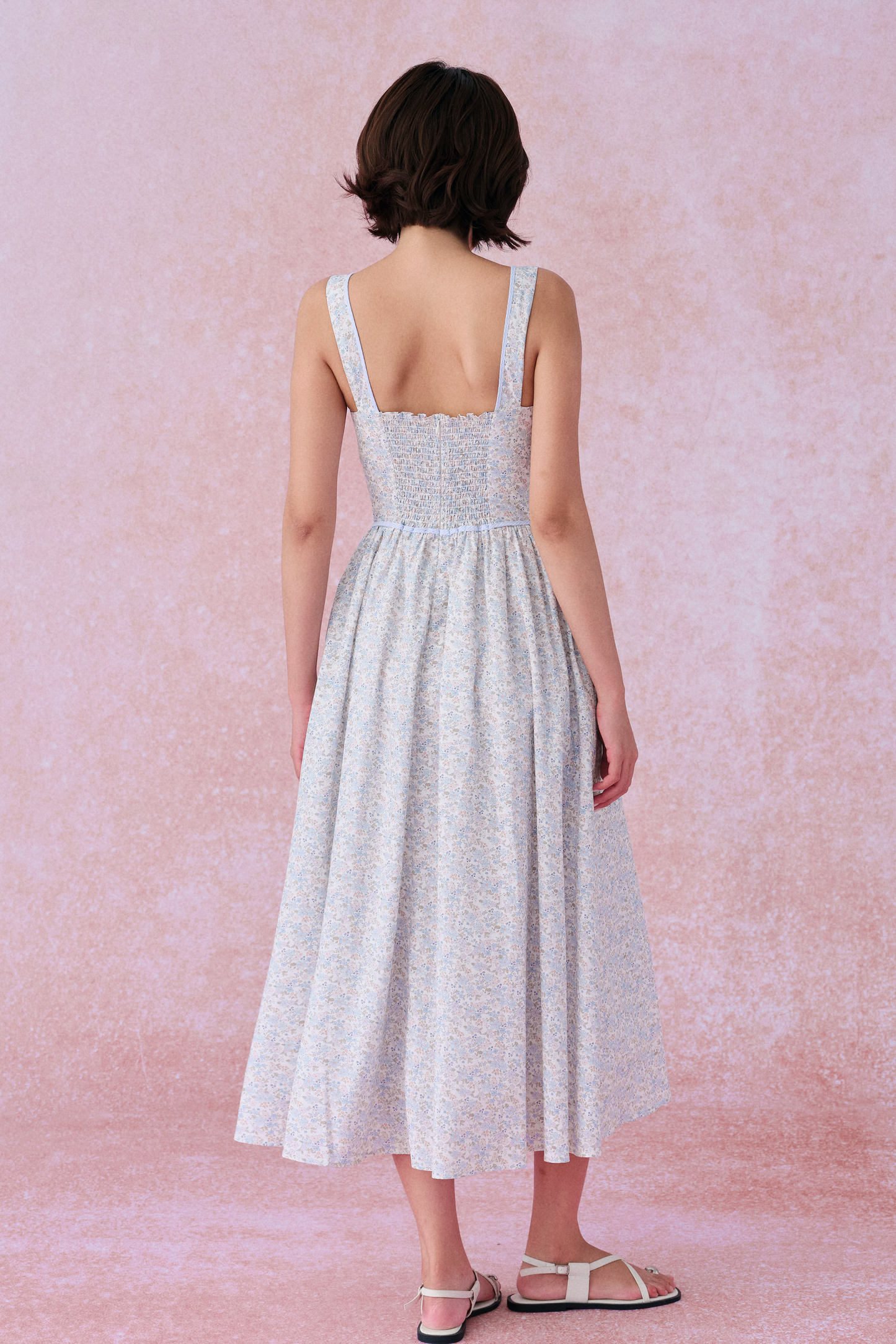 Barbara dress in Bluebell Breeze