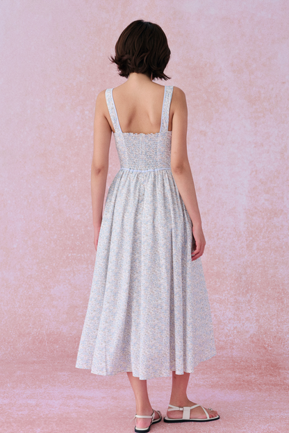 Barbara dress in Bluebell Breeze
