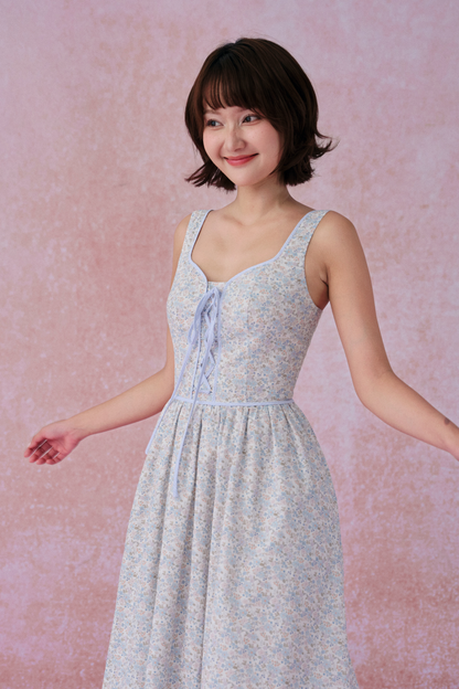 Barbara dress in Bluebell Breeze