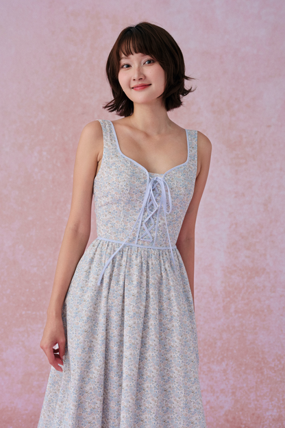 Barbara dress in Bluebell Breeze