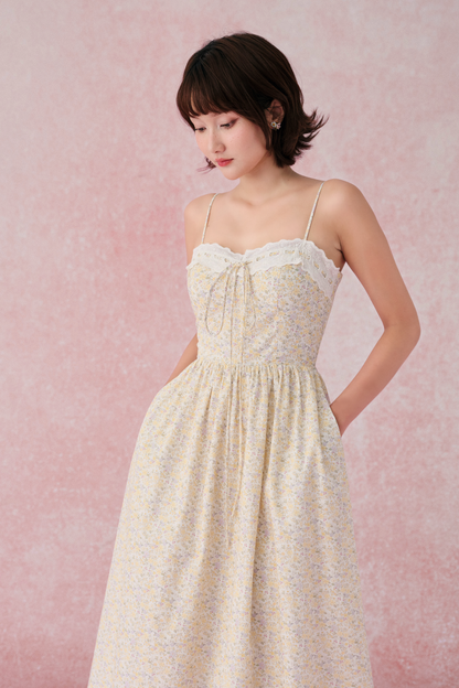 Elowen dress in Buttercup Meadow