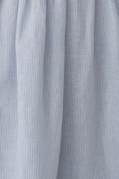 Rym dress in light blue stripes