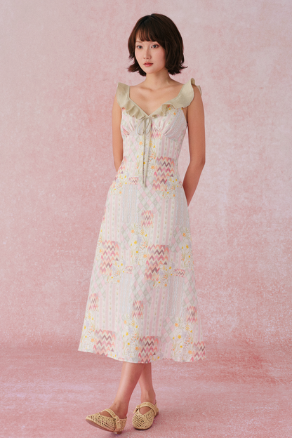 Janette dress in Secret Posy