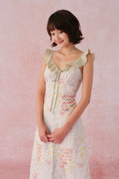 Janette dress in Secret Posy