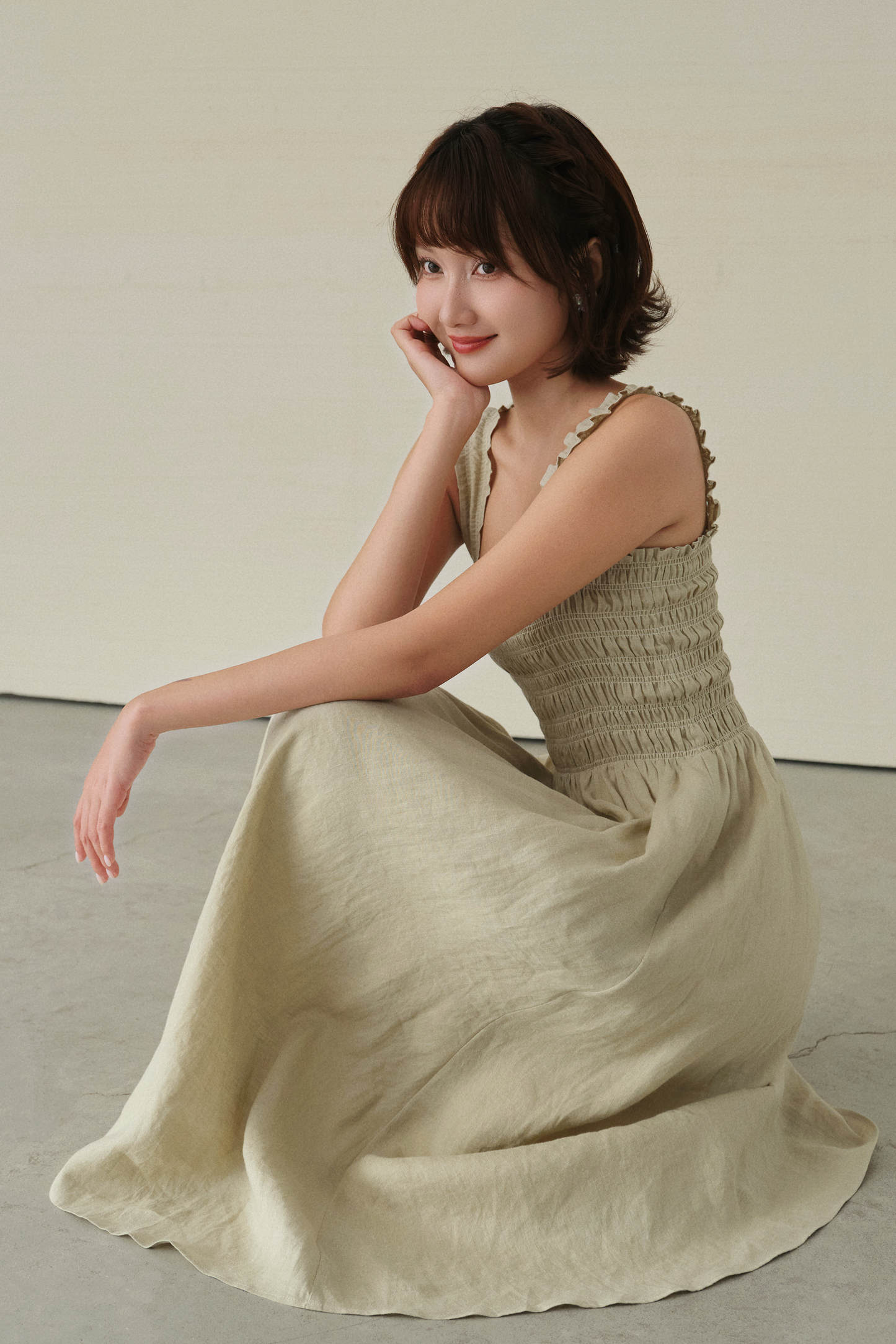Đầm Thyme - Sage Green