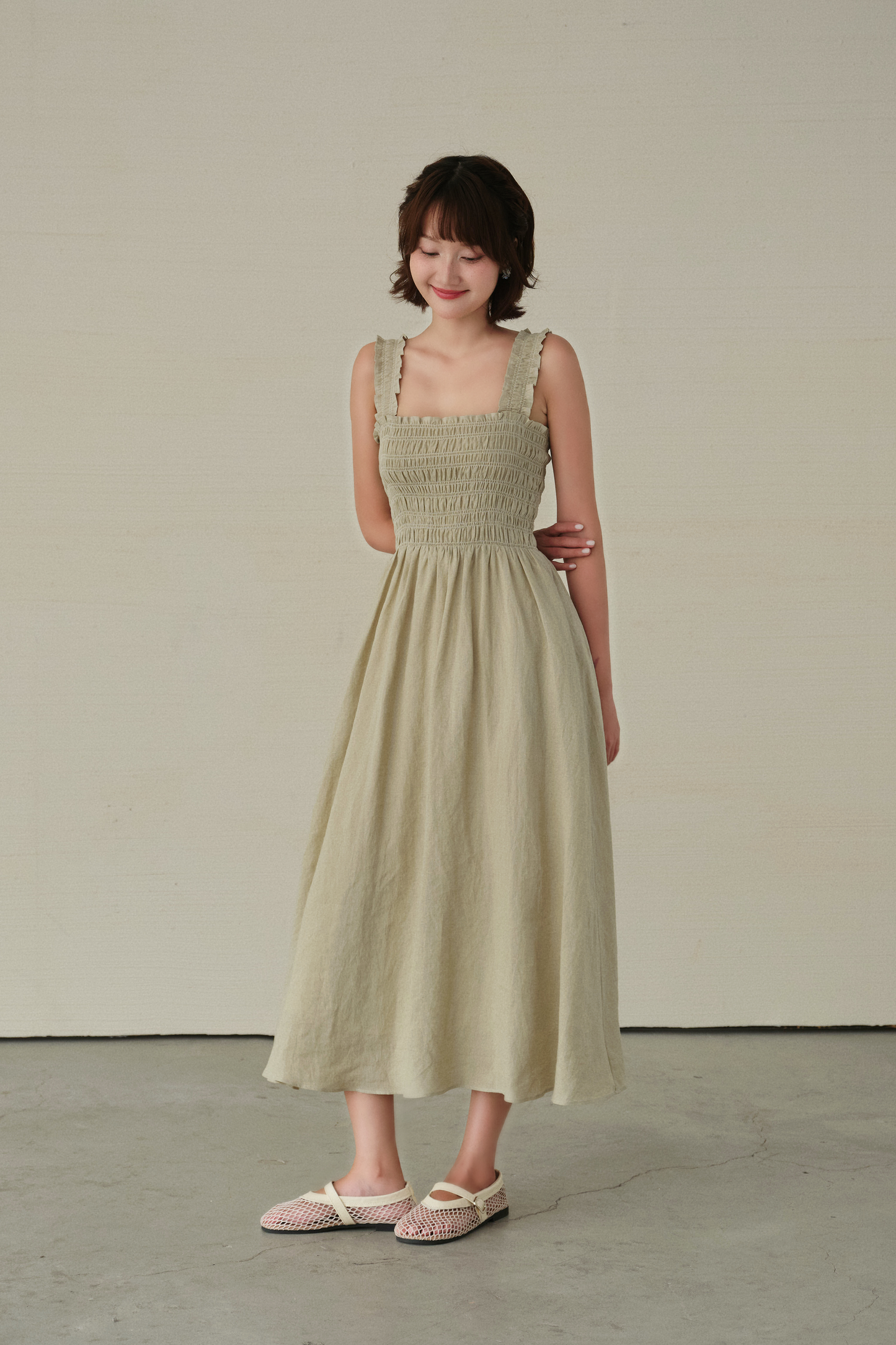 Đầm Thyme - Sage Green