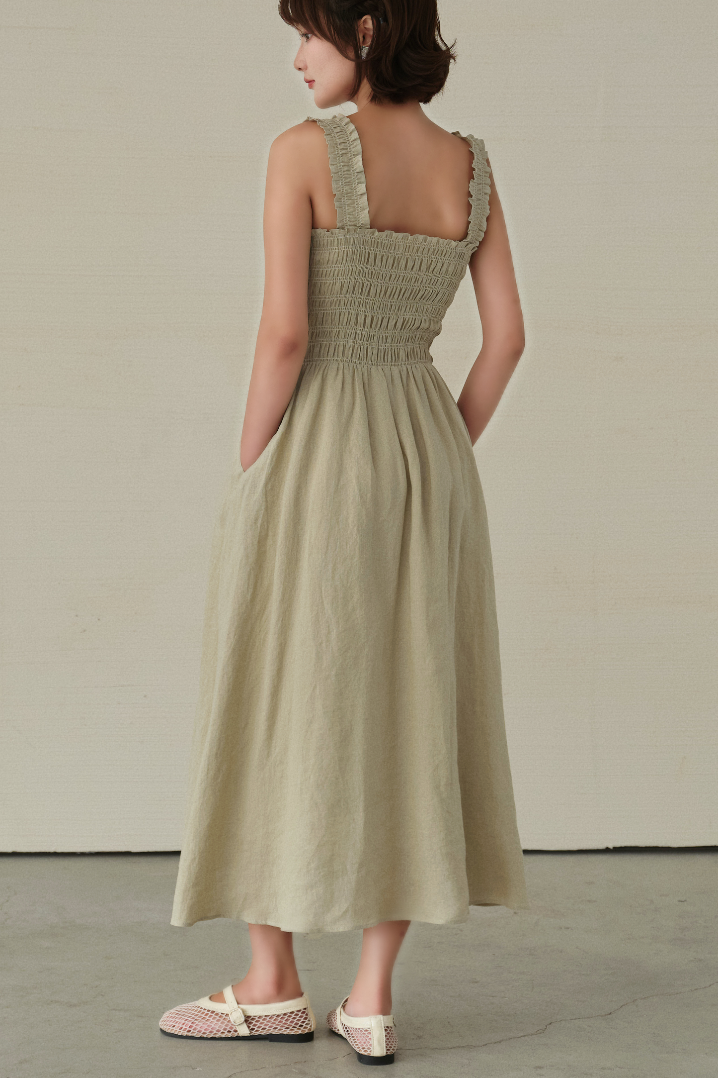 Đầm Thyme - Sage Green