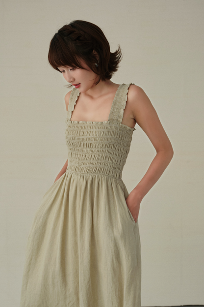 Đầm Thyme - Sage Green