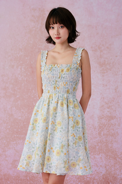 Đầm Thyme Sunflower