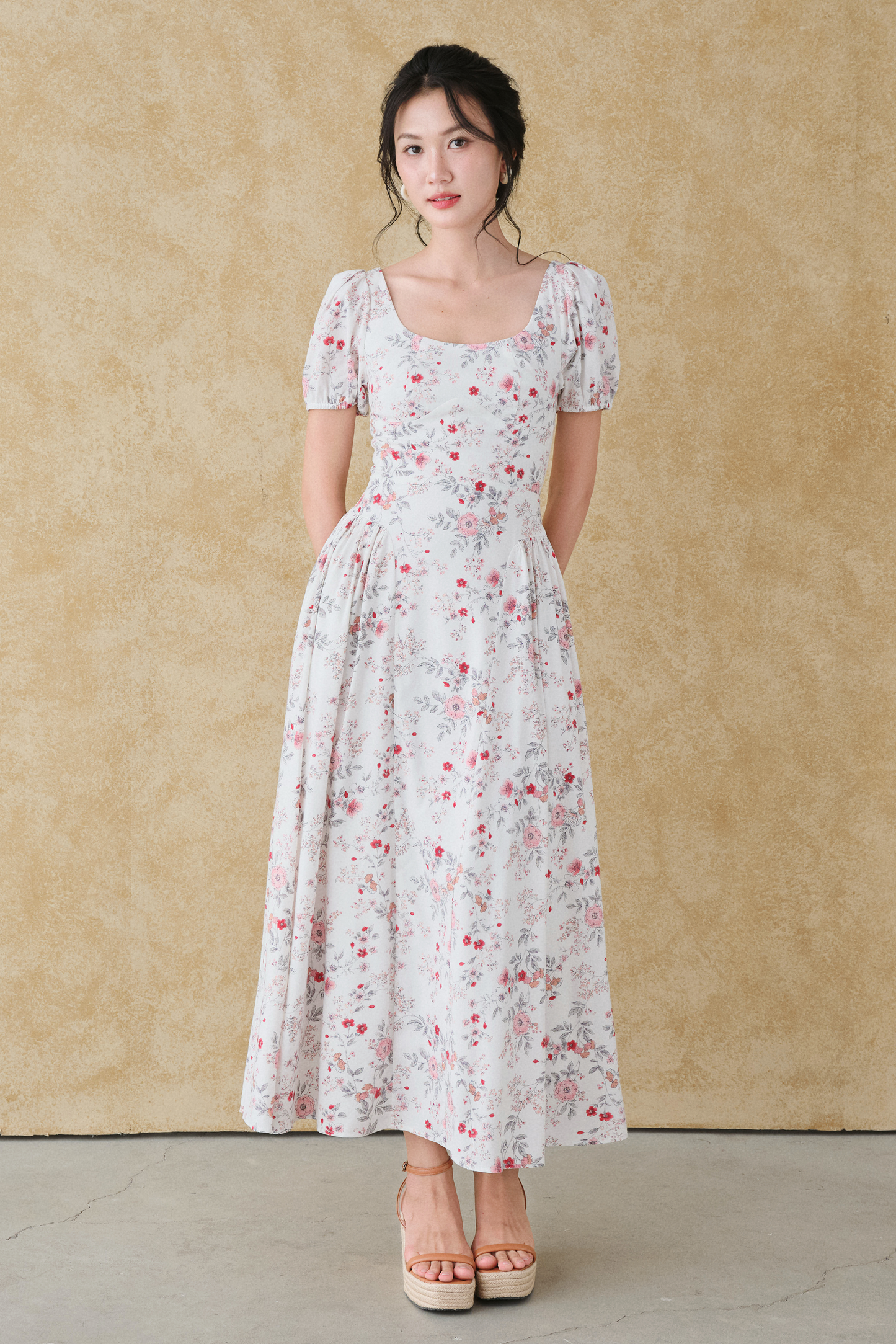 Emma dress in Wild Briar