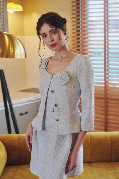 Gigi & Selena Tweed Set