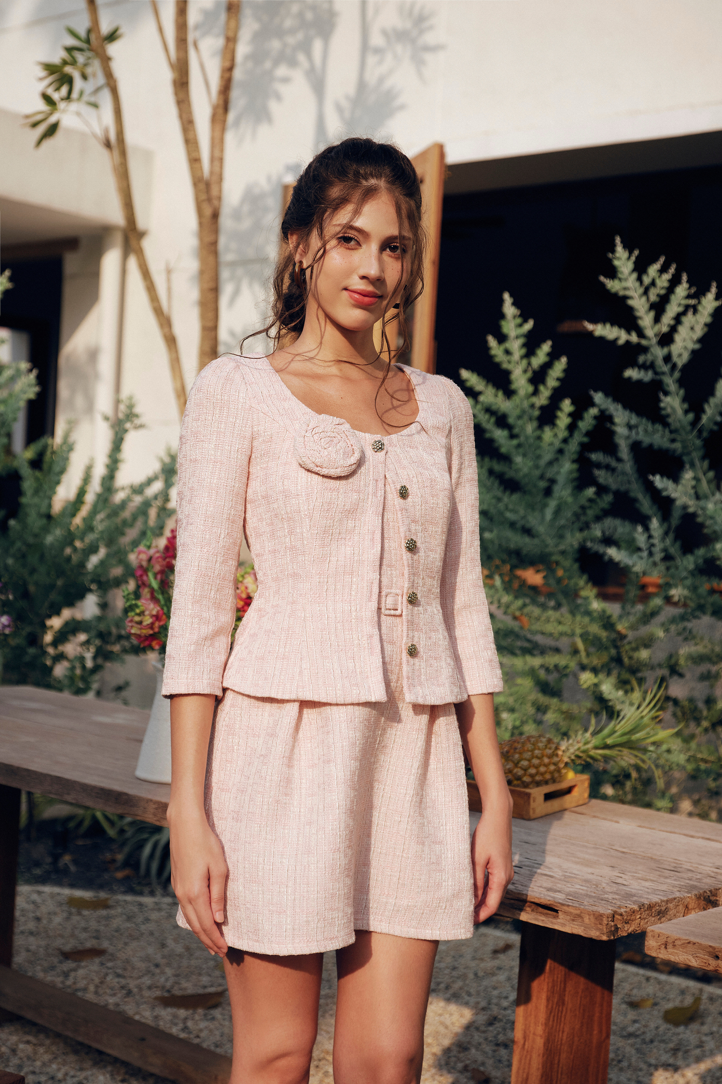 Gigi & Selena Tweed Set