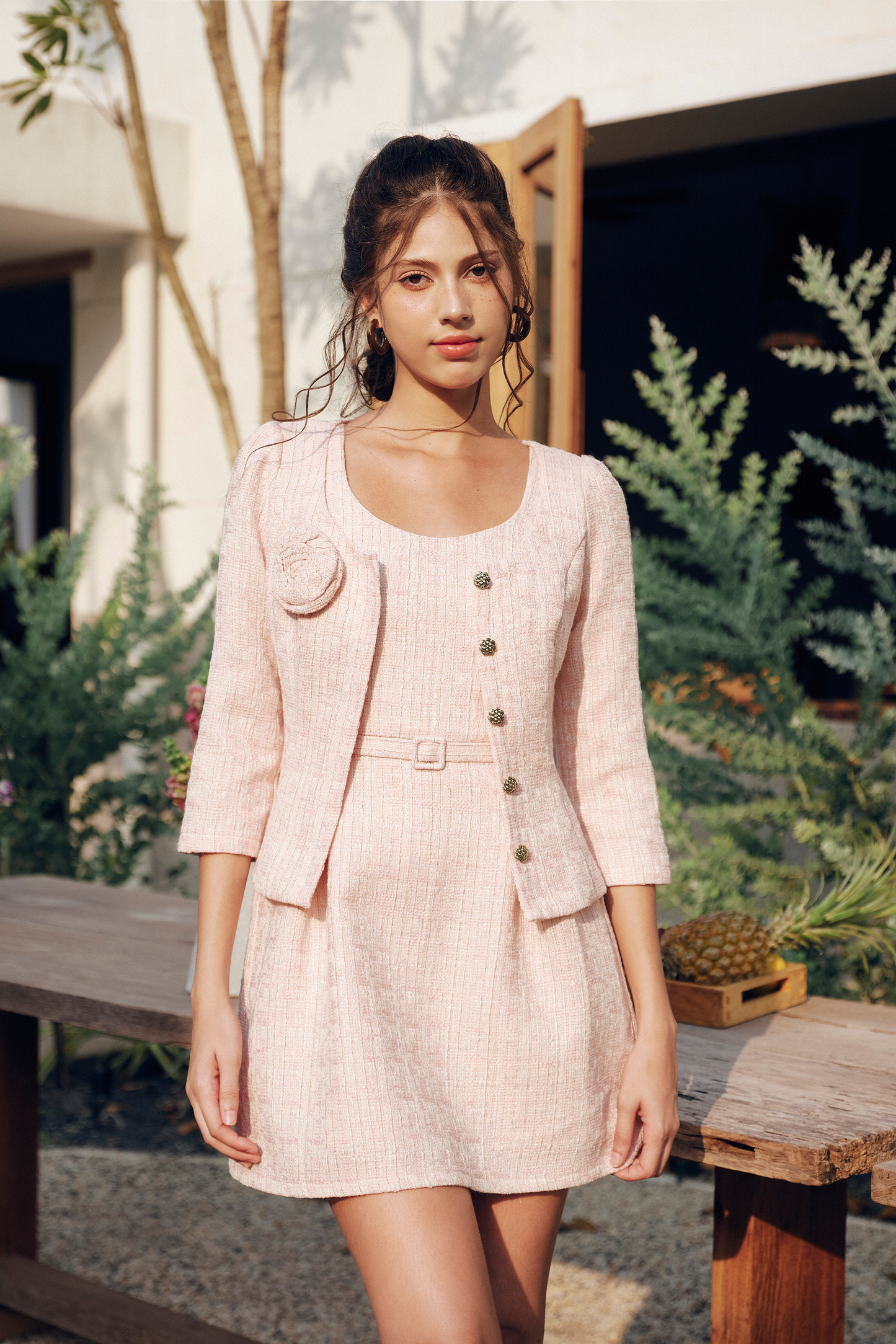 Gigi & Selena Tweed Set