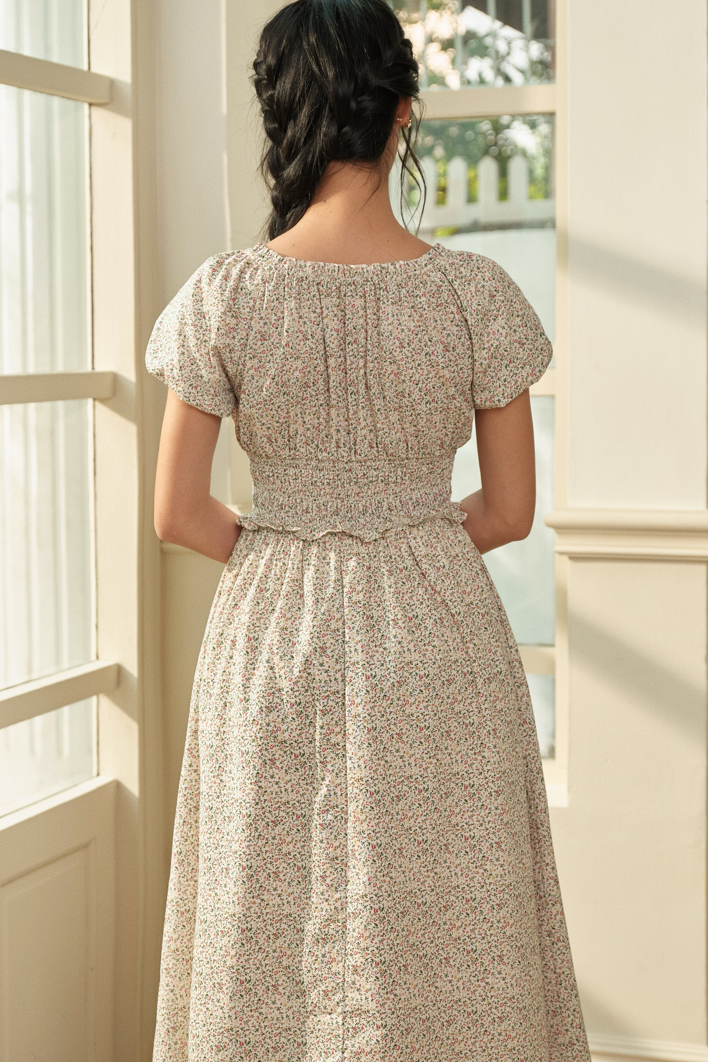 Margot dress in Petite Flora