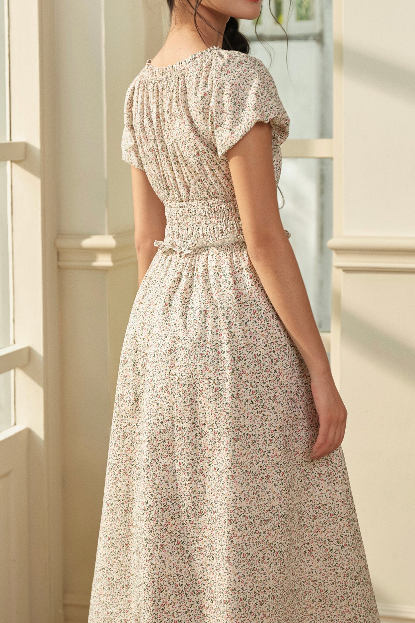 Margot dress in Petite Flora