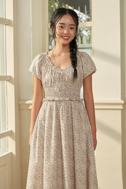 Margot dress in Petite Flora