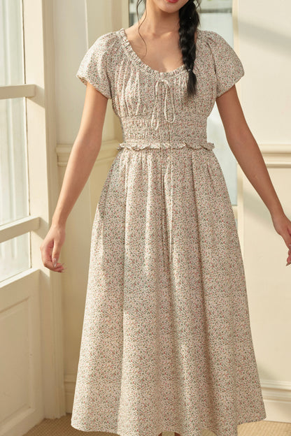Margot dress in Petite Flora