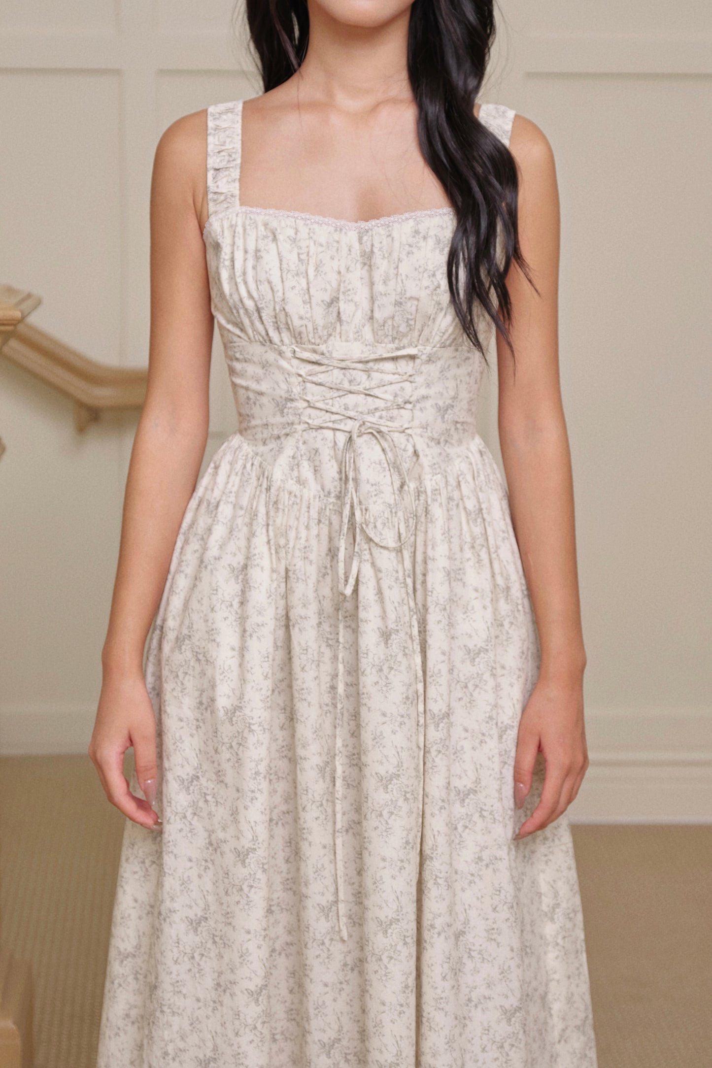 Anais dress in Vintage Rose