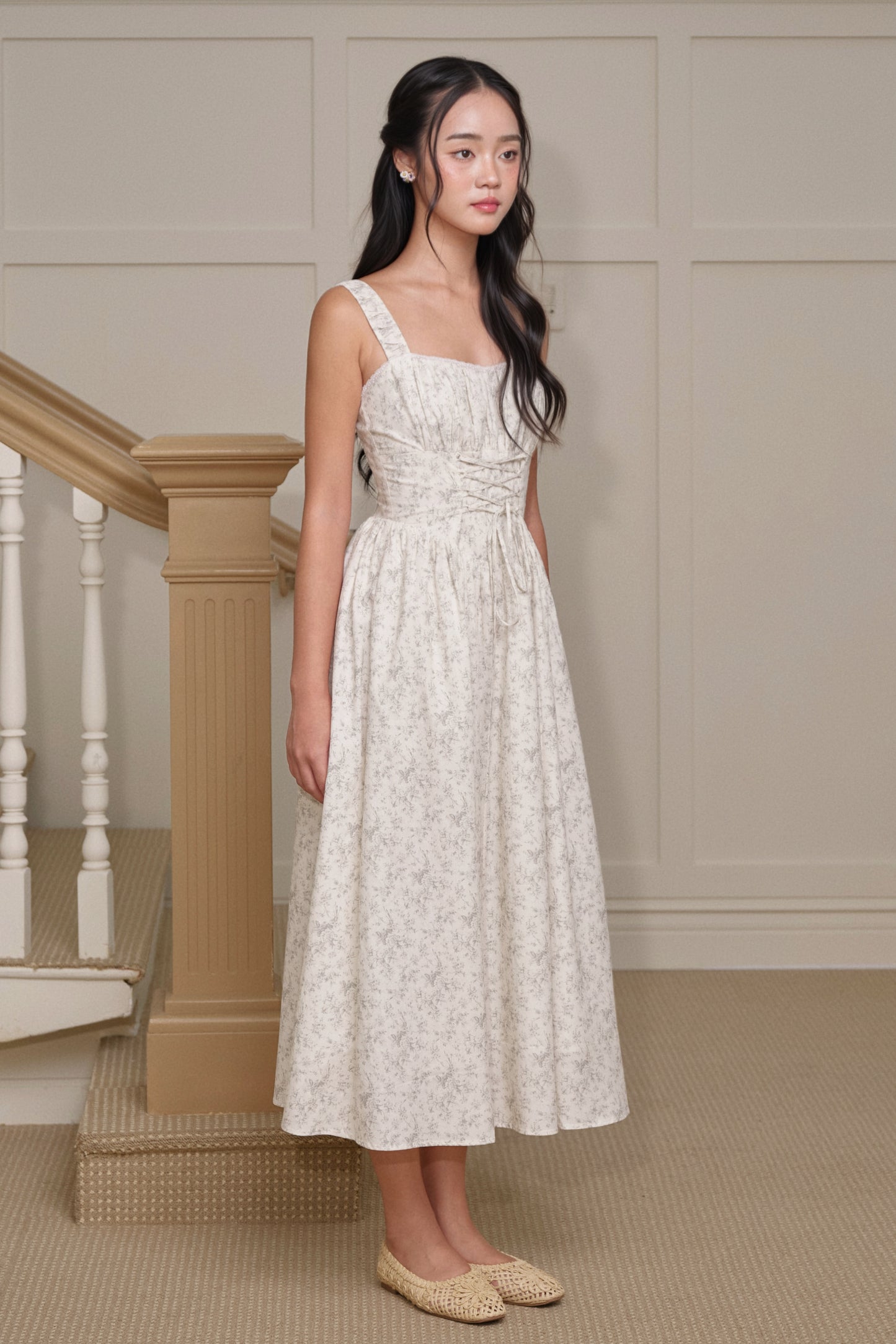 Anais dress in Vintage Rose