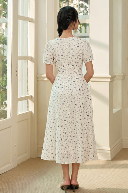 Helena dress in Bluebud