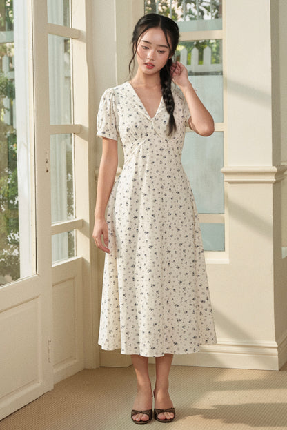 Helena dress in Bluebud