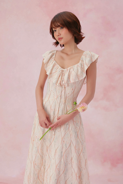 Velda dress in Ivy