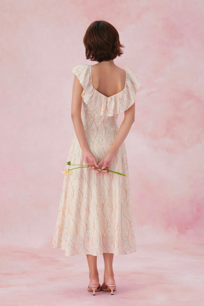 Velda dress in Ivy