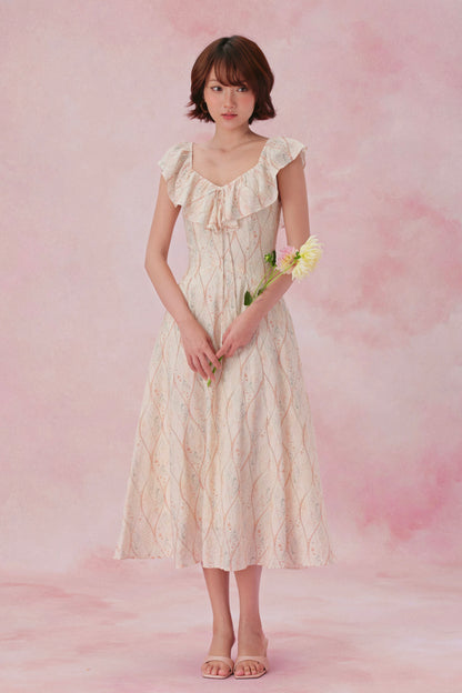 Velda dress in Ivy