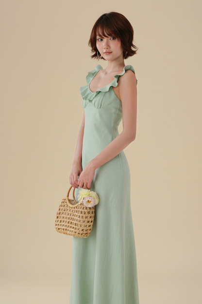 Joan dress in Mint