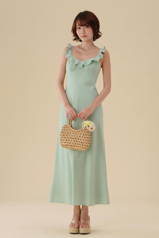 Đầm Joan xanh Mint